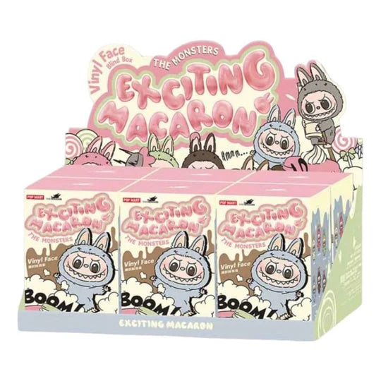 The Monsters Labubu Tasty Macarons Sealed Case (6 Blind Boxes) PPMT-2310-0069 Unisex