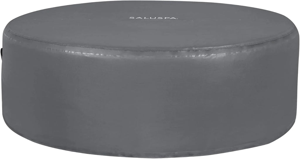 Inflatable Hot Tub Spa (71" x 26") | Portable Hot Tub with 2 Covers (1 Energy-Efficient Thermal Cover and 1 Standard Cover) | Fits Up to 2-4 Persons | Black
